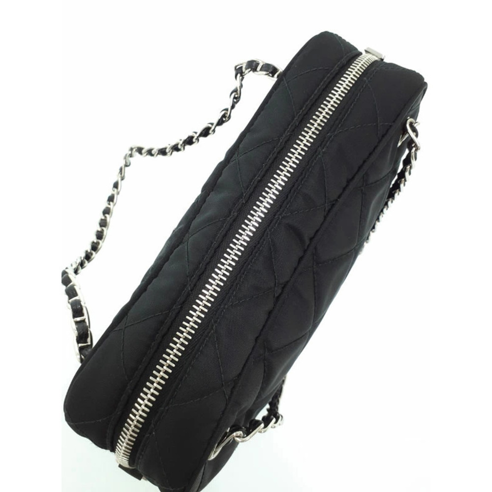 Prada Tessuto Impuntu Quilted Crossbody Bag black - Picture 8 of 9